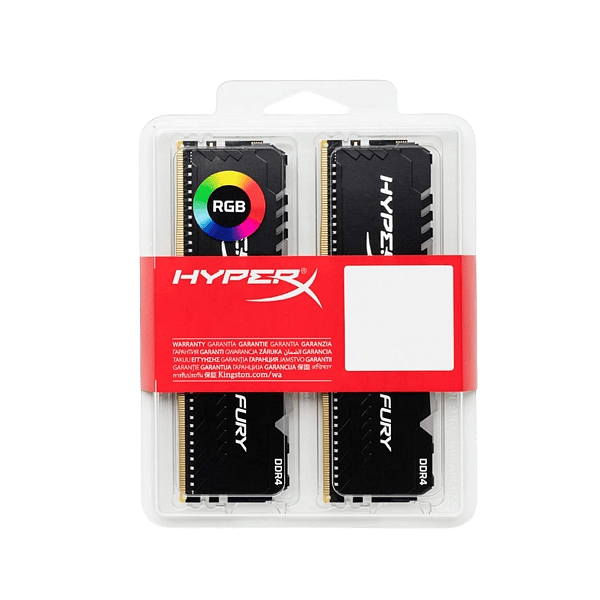 HyperX Fury RGB RAM 32 GB 2 x 16 GB 3200Mhz  DDR4