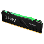 Kingston Fury Beast RGB DDR4 32GB 2666MHZ CL16  Memoria RAM