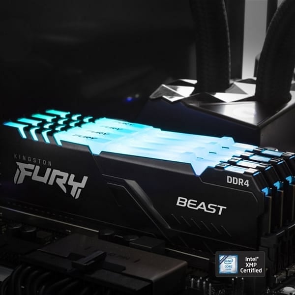 Kingston Fury Beast RGB DDR4 8GB 3200MHz CL16 Memoria RAM