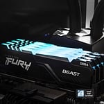 Kingston Fury Beast RGB DDR4 8GB 3200MHz CL16 Memoria RAM