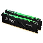 Kingston Fury Beast RGB DDR4 16GB 2x8GB 3200MHz CL16  Memoria RAM