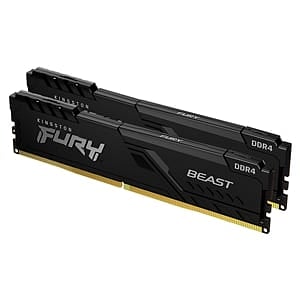 Kingston Fury Beast DDR4 16GB 2x8GB 3200MHz CL16  RAM