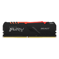 Kingston Fury Beast DDR4 32GB 3200MHz RGB CL16  Memoria RAM Kingston Fury Beast DDR4 32GB 3200MHz RGB CL16  Memoria RAM