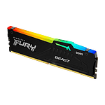 Kingston FURY Beast RGB 32 GB DDR5 6000 MHz  RAM Kingston FURY Beast RGB 32 GB DDR5 6000 MHz  RAM