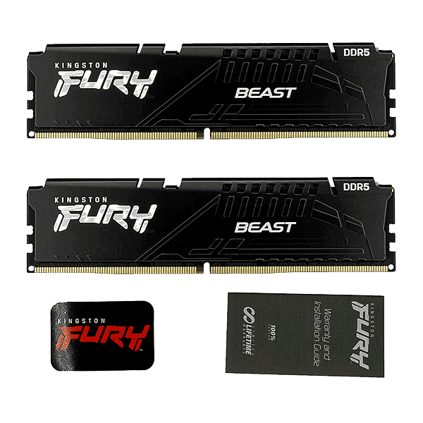 Kingston Fury Beast 64GB 2x32GB DDR5 5600MHz CL40 XMP  Memoria RAM