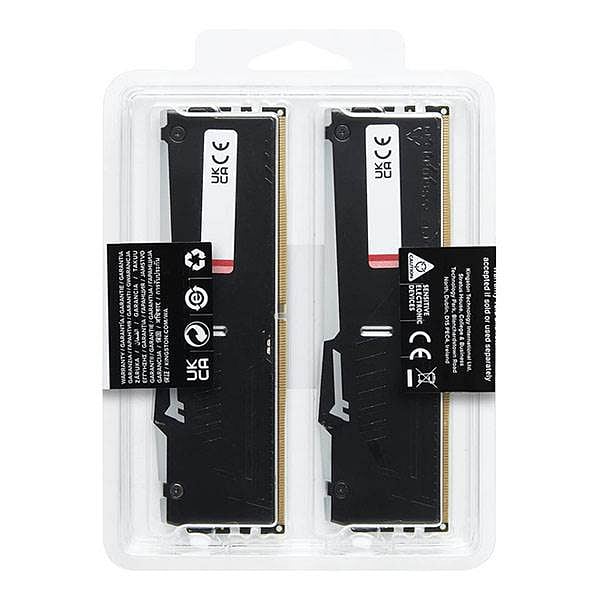 MEMORIA KINGSTON FURY BEAST RGB DDR5 32GB KIT2 5600MHZ  CL40