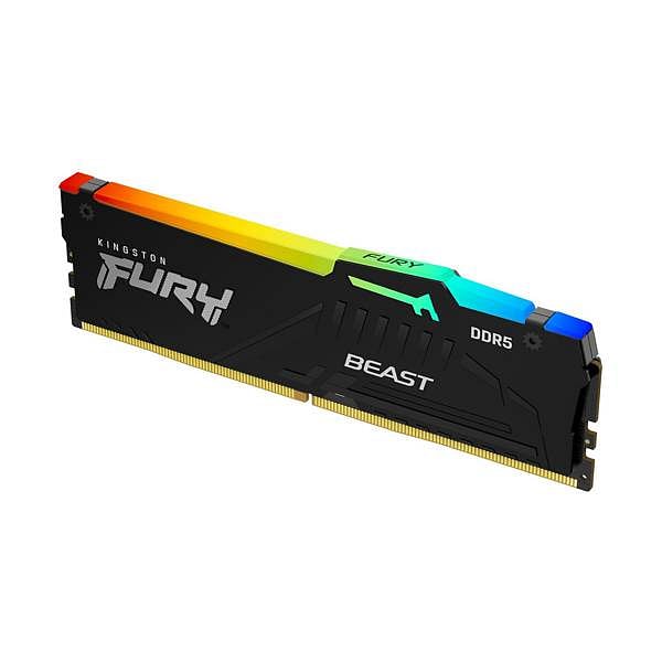 Kingston Fury Beast RGB DDR5 16GB 5200MHZ CL40  Memoria RAM