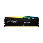 Kingston Fury Beast DDR5 RGB 16GB 6000MHz CL40  Memoria RAM