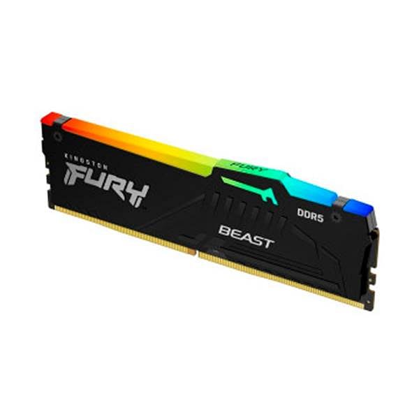 Kingston Fury Beast DDR5 RGB 16GB 6000MHz CL40  Memoria RAM