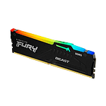 Kingston Fury Beast DDR5 RGB 16GB 6000MHz CL40  Memoria RAM Kingston Fury Beast DDR5 RGB 16GB 6000MHz CL40  Memoria RAM