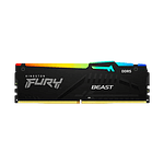 Kingston Fury Beast RGB 16GB DDR5 6000MHZ CL36  RAM Kingston Fury Beast RGB 16GB DDR5 6000MHZ CL36  RAM