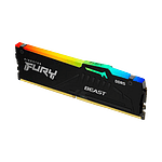 Kingston Fury Beast RGB 16GB DDR5 6000MHZ CL36  RAM Kingston Fury Beast RGB 16GB DDR5 6000MHZ CL36  RAM