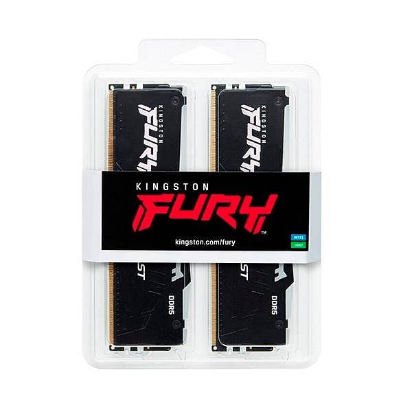 Kingston Fury Beast RGB 16GB 2x8GB DDR5 4800MHZ CL38  RAM