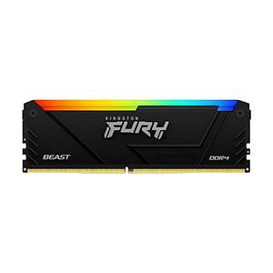 Kingston Fury Beast RGB 8GB  RAM DDR4 3200MHz CL16