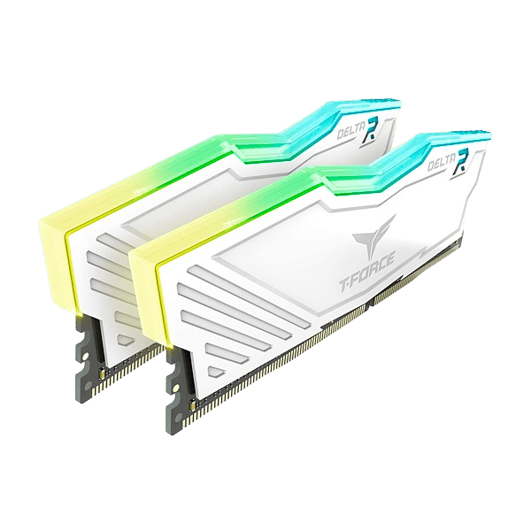 Team Group Delta DDR4 16GB 2x8GB 2666MHz white RGB   RAM