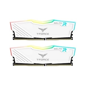 Team Group 32GB 2x16GB 3600MHz Delta White RGB  DDR4