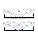 Team Group Delta RGB DDR5 32GB 2x16GB 7200MHz Blanca  RAM