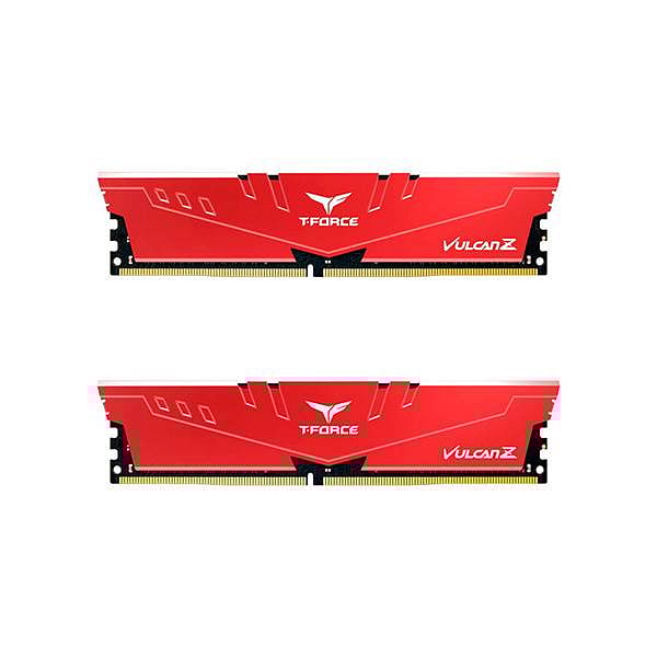 MEMORIA KIT DDR4 32GB2X16GBPC425600 3200MHZ TEAMGROUP VULCAN Z ROJO C16 135V