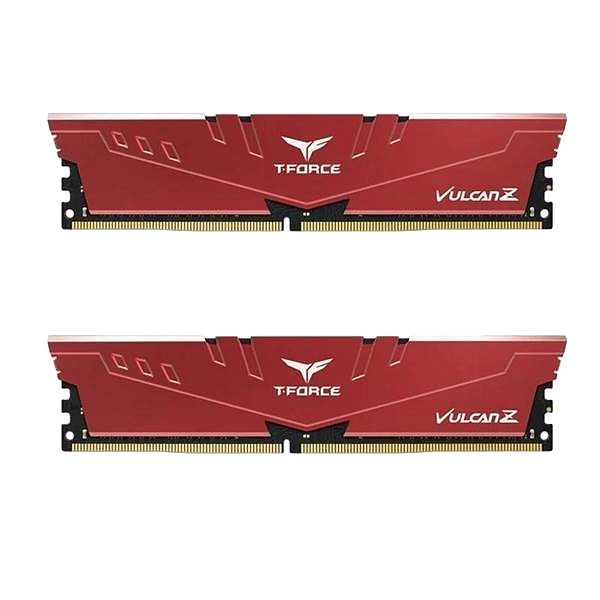 Team group Vulcan Z 16GB 2x8GB  RAM DDR4 3600MHZ CL18 Rojo