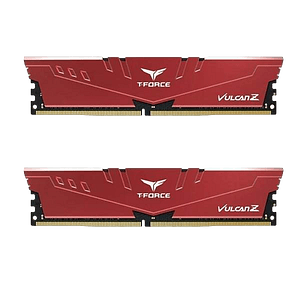 Team group Vulcan Z 16GB 2x8GB  RAM DDR4 3600MHZ CL18 Rojo