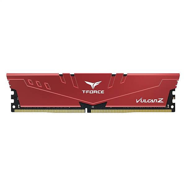 Team group Vulcan Z 16GB 2x8GB  RAM DDR4 3600MHZ CL18 Rojo