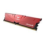 Team group Vulcan Z 16GB 2x8GB  RAM DDR4 3600MHZ CL18 Rojo