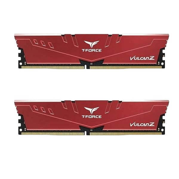 Team group Vulcan Z 16GB 2x8GB  RAM DDR4 3200MHZ CL16 Rojo
