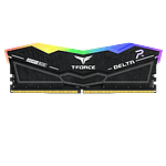 Team Group Delta 16GB DDR5 2x8GB RGB 5600MHZ CL40 Negra  Memoria RAM