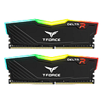 Team Group Delta DDR4 8GB PC425600 3200Mhz RGB Negra C16  Memoria RAM Team Group Delta DDR4 8GB PC425600 3200Mhz RGB Negra C16  Memoria RAM