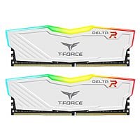Team Group Delta DDR4 8GB PC4-25600 3200Mhz RGB Blanco C16 - Memoria RAM