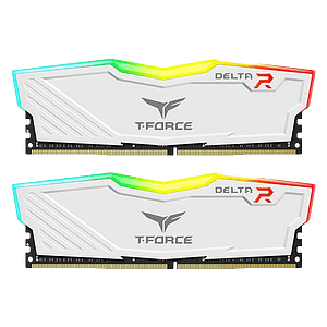 Team Group Delta DDR4 8GB PC425600 3200Mhz RGB Blanco C16  Memoria RAM