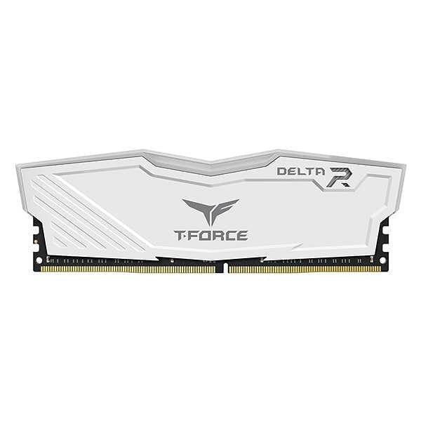 Team Group Delta DDR4 8GB PC425600 3200Mhz RGB Blanco C16  Memoria RAM