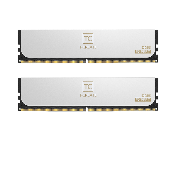 Team Group TCreate Expert 32GB 2x16GB  RAM DDR5 6400MHZ CL32 Blanca