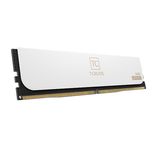 Team Group TCreate Expert 32GB 2x16GB  RAM DDR5 6400MHZ CL32 Blanca