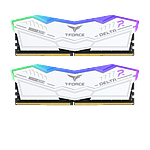 Team Group Delta RGB 64GB 2x32GB  RAM DDR5 6400MHZ CL32 Blanca