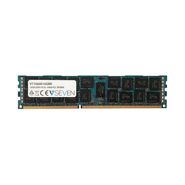 V7 16GB DDR3 PC310600 1333Mhz  Memoria RAM ECC para Servidor