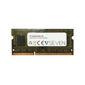 V7 4GB Memoria RAM DDR3 1333MHz CL9 SODIMM 15V V7106004GBSSR