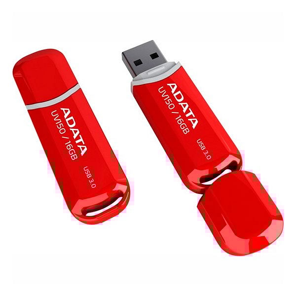 ADATA DasHDrive UV150 16GB rojo  Pendrive