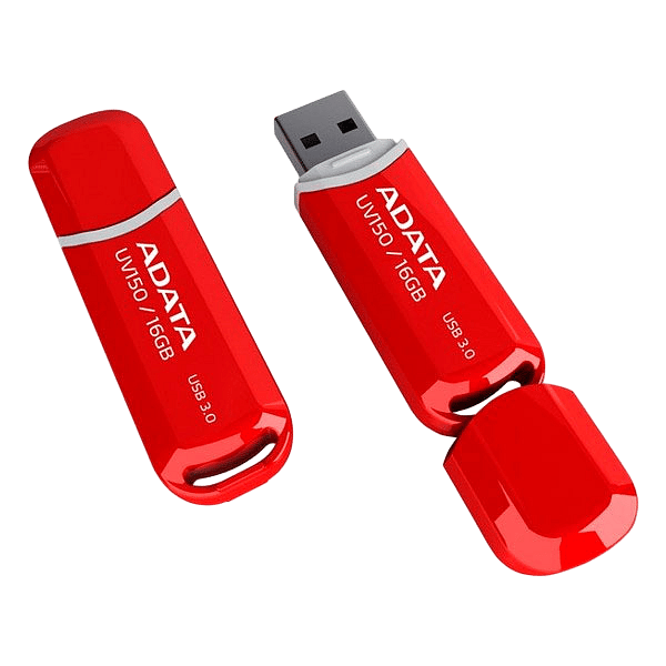 ADATA DasHDrive UV150 16GB rojo  Pendrive