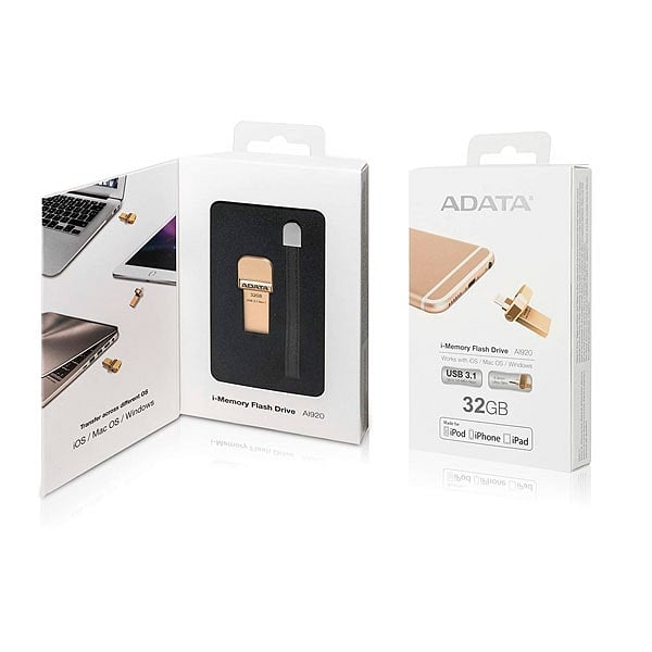 FlashDrive AI920 32GB USB Gold