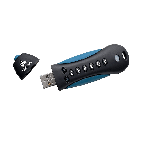 USB Corsair Flash Padlock 3 64GB Secure USB 30 Flash Drive
