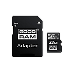 GOODRAM Micro SD 32GB M1AA CL10 UHSI  adaptador  Memoria GOODRAM Micro SD 32GB M1AA CL10 UHSI  adaptador  Memoria