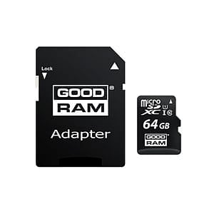 GOODRAM Micro SD 64GB M1AA CL10 UHSI  adaptador  Memoria