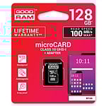 GOODRAM Micro SD 128GB M1AA CL10 UHSI  adaptador  Memoria
