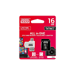 GOODRAM Micro SD 16GB M1A4 CL10 UHSI  lector  Memoria