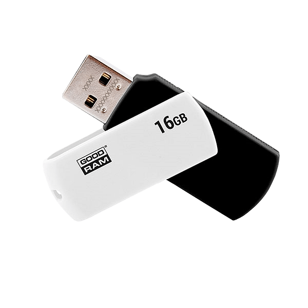 GOODRAM Pendrive 16GB UCO2 USB 20 BlancoNegro  Memoria