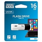 GOODRAM Pendrive 16GB UCO2 USB 20 BlancoNegro  Memoria