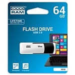 GOODRAM Pendrive 64GB UCO2 USB 20 BlancoNegro  Memoria