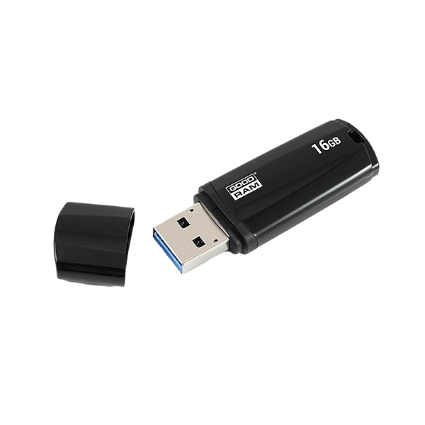 GOODRAM Pendrive 16GB UMM3 USB 30 Negra  Memoria