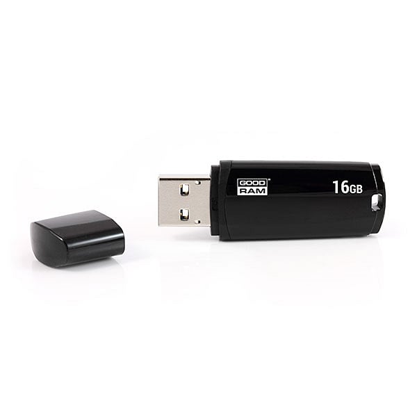 GOODRAM Pendrive 16GB UMM3 USB 30 Negra  Memoria
